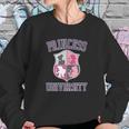 Disney Princess University College Text Logo Sweatshirt Gifts for Her