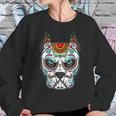 Dog Sugar Skull Funny Day Of The Dead Matching Group Sweatshirt Gifts for Her