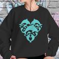 Dolphin Heart Sweatshirt Gifts for Her