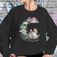 Dorothy And Alice I Love Weed To The Moon Er Back Sweatshirt Gifts for Her