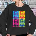 Edgar Allan Poe Gift Literary Gothic Pop Art Colors Sweatshirt Gifts for Her