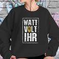 Elektriker Fun Shirt Werkzeugkoffer Ausbildung Elektroniker Sweatshirt Gifts for Her