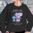 Elephants The Hardest Thing Is Watching Somebody Alzheimer Awareness Shirt Sweatshirt Gifts for Her