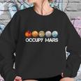 Elon Musk Science Occupy Mars Sweatshirt Gifts for Her