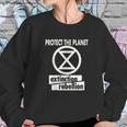 Extinction Rebellion In Green Rebel For Life Climate Change Sweatshirt Gifts for Her