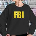 Fbi Federal Bureau Of Investigation Logo Sweatshirt Gifts for Her