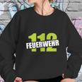 Feuerwehr 112 Shirt Feuerwehrmann Ffw Helfer Retter Sweatshirt Gifts for Her