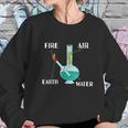 Fire Air Earth Water All Elements In One Bong Sweatshirt Gifts for Her