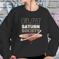 Flat Saturn Society Sweatshirt Gifts for Her