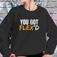 You Got Flexd Package Delivery Driver Flex Swagazon Sweatshirt Gifts for Her