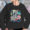 Fly Girl 80S 90S Old School Camo Bgirl Hip Hop Sweatshirt Gifts for Her