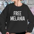 Free Melania Funny Distressed Logo Sweatshirt Gifts for Her