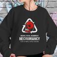 Funny Necromancy Gamer D20 Dice Dungeon Dragons Gaming Gift Sweatshirt Gifts for Her