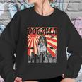 Funny Retro Japanese Dogzilla Bluetick Coonhound Sweatshirt Gifts for Her