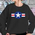 Funny Retro Us Army Usa Star Logo Sweatshirt Gifts for Her