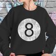 Funny Retro Vintage 8 Ball Logo Sweatshirt Gifts for Her