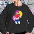 Funny Retro Vintage Girl Model Freedom Pose Sweatshirt Gifts for Her