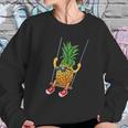 Funny Swinging Pineapple Sweatshirt Gifts for Her