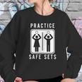 Funny Vollyball Pun Team Practice Safe Sets Tee Sweatshirt Gifts for Her