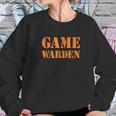 Game Warden Halloween Costume Sweatshirt Gifts for Her