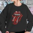 Girls Rolling Stones Distressed Tongue Sweatshirt Gifts for Her