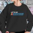 Lets Go Brandon Joe Biden Chant Fake News Strikes Again Impeach Biden Sweatshirt Gifts for Her