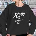 The Goozler Rusty European Tour Sweatshirt Gifts for Her