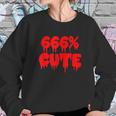 Goth Halloween 666 Cute Sweatshirt Gifts for Her