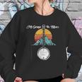 My Grass Is Blue Retro Rocky Mountain Banjo Bluegrass Sweatshirt Gifts for Her