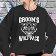 Grooms Wolfpack Bachelor Party Drinking Team Gift Sweatshirt Gifts for Her