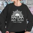 Hakuna Mas Tatas Parody Funny Romper Sweatshirt Gifts for Her