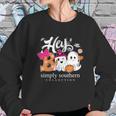 Halloween Hey Boo Simply Southern Collection Sweatshirt Gifts for Her