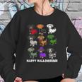 Happy Halloweenie Dachshund Sweatshirt Gifts for Her