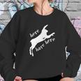 Here Hare Here Monty Python Sweatshirt Gifts for Her