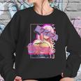 Hentai Vaporwave Concept Design Lewd Japanese Oppai Girl Sweatshirt Gifts for Her