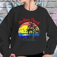 Holmes Beach Florida Vintage Retro Beach Sunset Sweatshirt Gifts for Her