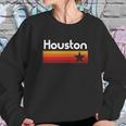 Houston Baseball Throwback Sweatshirt Gifts for Her