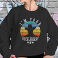 Im Your Huckleberry Vintage Cowboy Funny Western Quote Gift Sweatshirt Gifts for Her