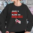 Humor Electrical Quote Save A Fuse Blow An Electrician Sweatshirt Gifts for Her