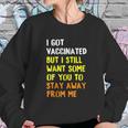 Humor Joke Social Distancing Sweatshirt Gifts for Her