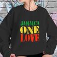 Jamaica One Love Unisex Great Gift Rasta Colors Reggae Sweatshirt Gifts for Her