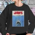 Jaws Original Movie Poster Sweatshirt Gifts for Her