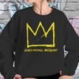 Jean Michel Basquiat Crown Art Sweatshirt Gifts for Her