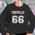 Jersey Style Chevelle 66 1966 Sweatshirt Gifts for Her