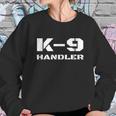 K9 Handler Police Dog Trainer K9 Unit Officer Canine Team Graphic Design Printed Casual Daily Basic Sweatshirt Gifts for Her