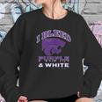 Kansas State Wildcats I Bleed Colors Apparel Sweatshirt Gifts for Her