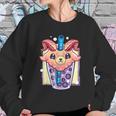 Kawaii Pastel Goth Creepy Baphomet Boba Bubble Tea Vaporwave Sweatshirt Gifts for Her