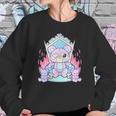 Kawaii Pastel Goth Cute Creepy Killer Teddy Bear Sweatshirt Gifts for Her