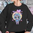 Kawaii Pastel Goth Cute Creepy Sugar Skull Anime Sweatshirt Gifts for Her