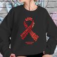 Kawasaki Disease Awareness Ribbon With Words Graphic Design Printed Casual Daily Basic Sweatshirt Gifts for Her